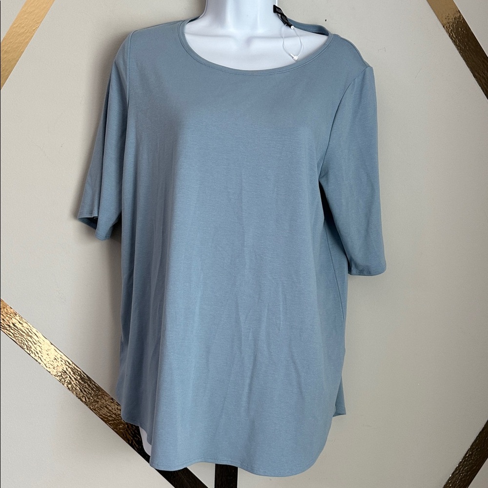 Eileen Fisher Soft Blue Top New without tag
